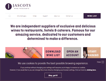 Tablet Screenshot of jascots.co.uk